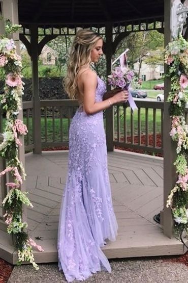 Tulle Prom Dress, Criss-cross straps Prom Dress, Sexy Prom Dress, Prom 2020   cg8476