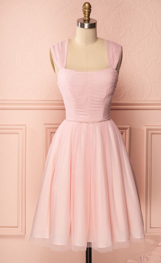 Short Pink Dress Homecoming Dress  cg9243