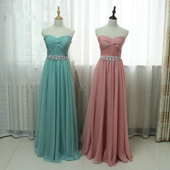 Blue Prom Dresses,Elegant Evening Dresses,Long Formal Gowns,Beaded Party Dresses   cg9543