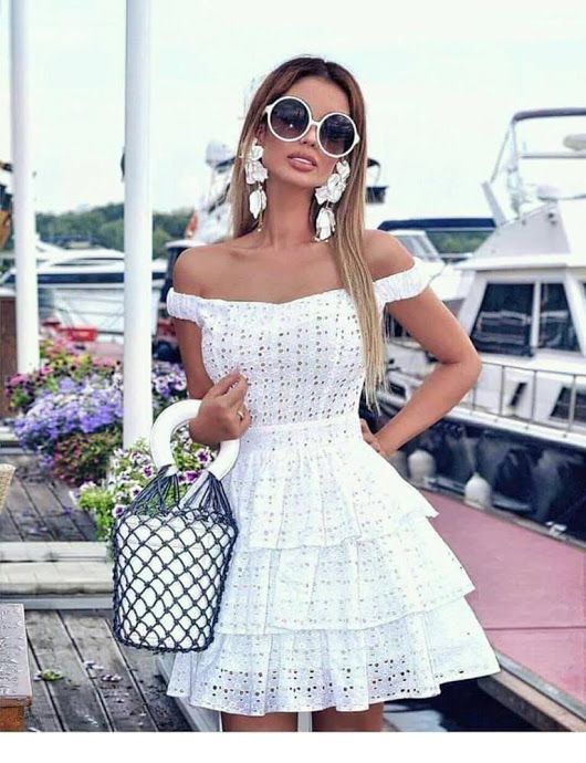 White lace ruffle short bodycon women mini dress spring summer homecoming dresses   cg9791